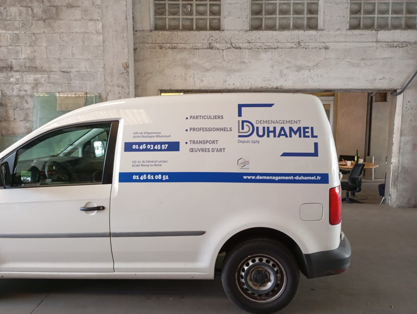 Marquage véhicule DPS Boulogne