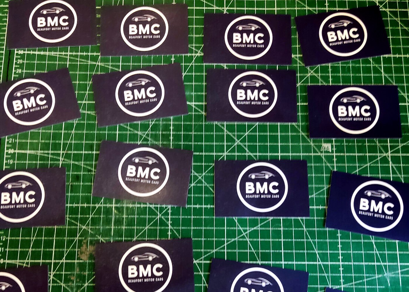 Découpe cartes de visite BMC — DPS Boulogne