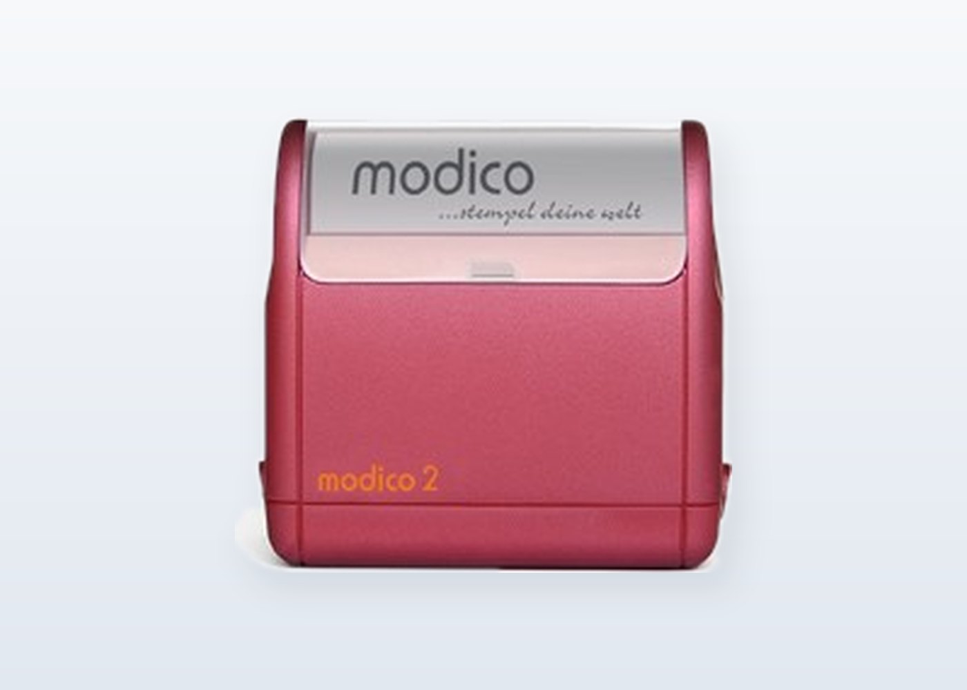 Tampon auto-encreur Modico 2, empreinte 37 × 11 mm, jusqu'à 2 lignes — DPS Boulogne