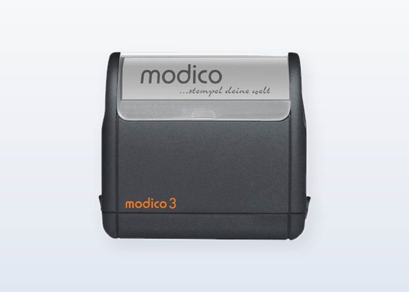 Tampon auto-encreur Modico 3, empreinte 49 × 15 mm, jusqu'à 3 lignes — DPS Boulogne