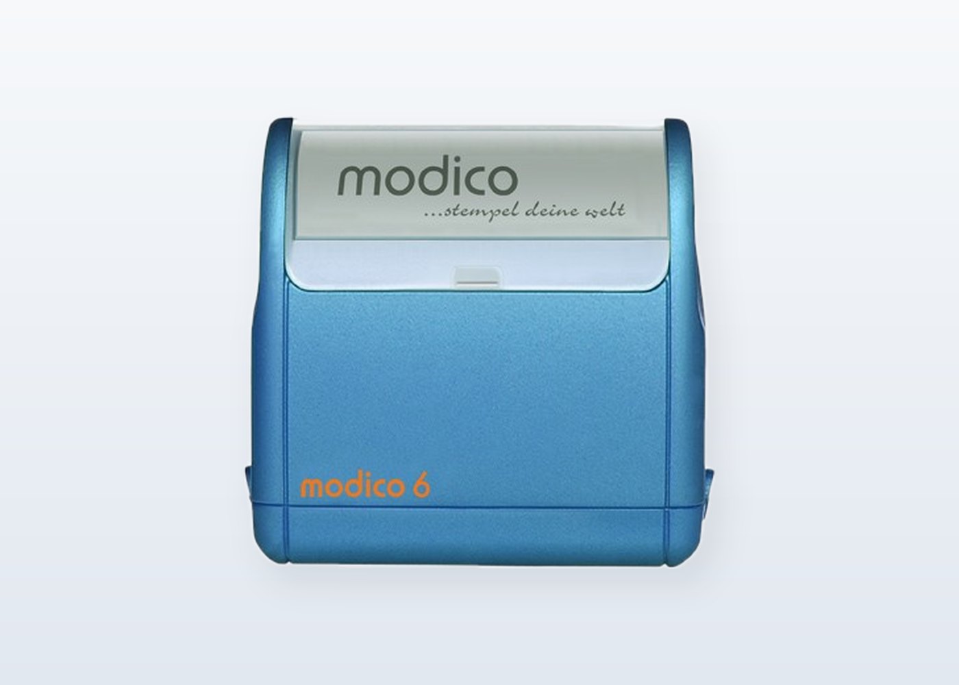 Tampon auto-encreur Modico 6, empreinte 63 × 33 mm, jusqu'à 6 lignes — DPS Boulogne